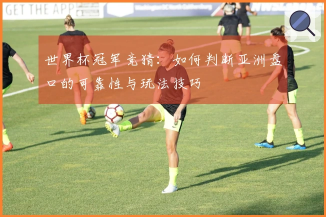 世界杯冠军竞猜：如何判断亚洲盘口的可靠性与玩法技巧