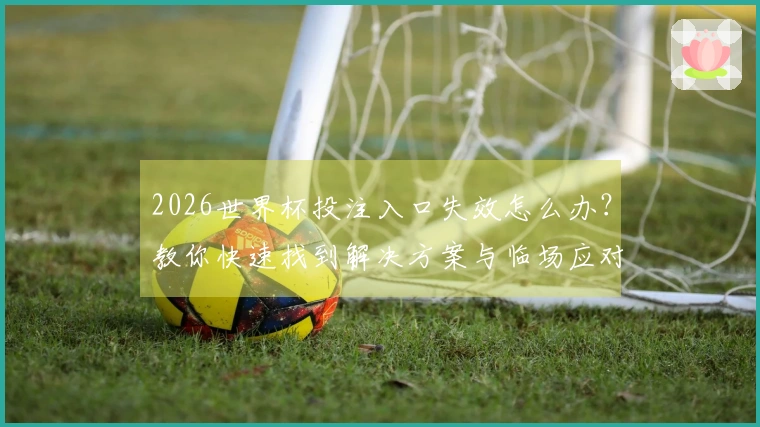 2026世界杯投注入口失效怎么办？教你快速找到解决方案与临场应对策略